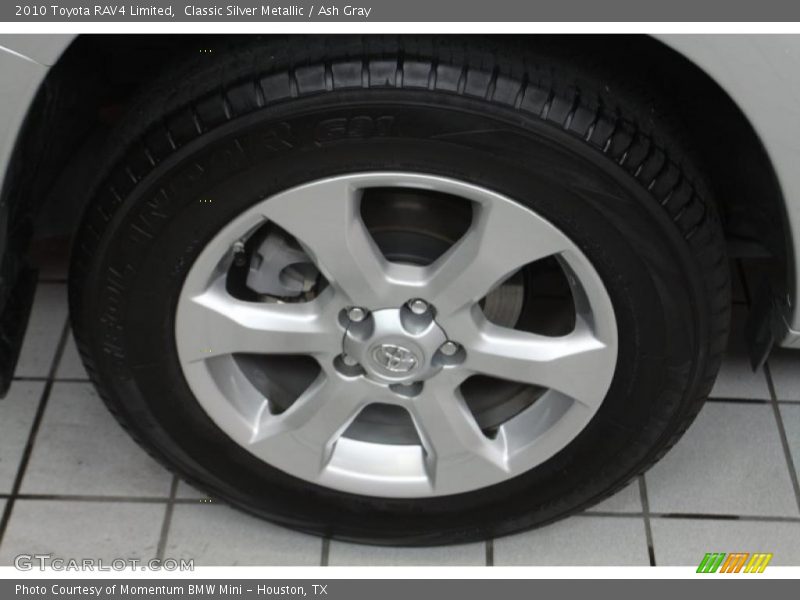 Classic Silver Metallic / Ash Gray 2010 Toyota RAV4 Limited