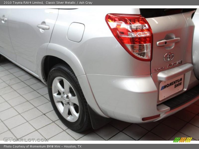 Classic Silver Metallic / Ash Gray 2010 Toyota RAV4 Limited