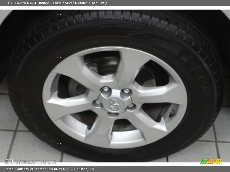 Classic Silver Metallic / Ash Gray 2010 Toyota RAV4 Limited