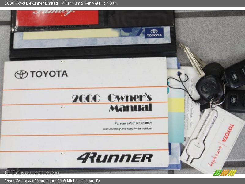 Millennium Silver Metallic / Oak 2000 Toyota 4Runner Limited