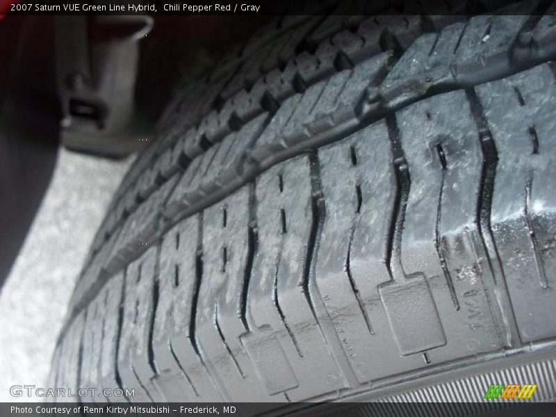 Chili Pepper Red / Gray 2007 Saturn VUE Green Line Hybrid
