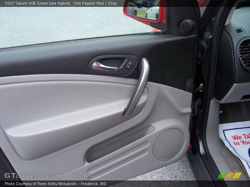Chili Pepper Red / Gray 2007 Saturn VUE Green Line Hybrid