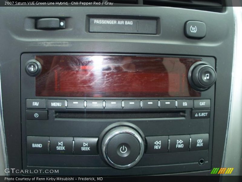 Chili Pepper Red / Gray 2007 Saturn VUE Green Line Hybrid