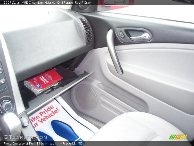 Chili Pepper Red / Gray 2007 Saturn VUE Green Line Hybrid