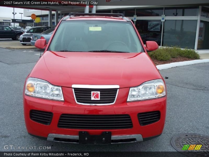 Chili Pepper Red / Gray 2007 Saturn VUE Green Line Hybrid
