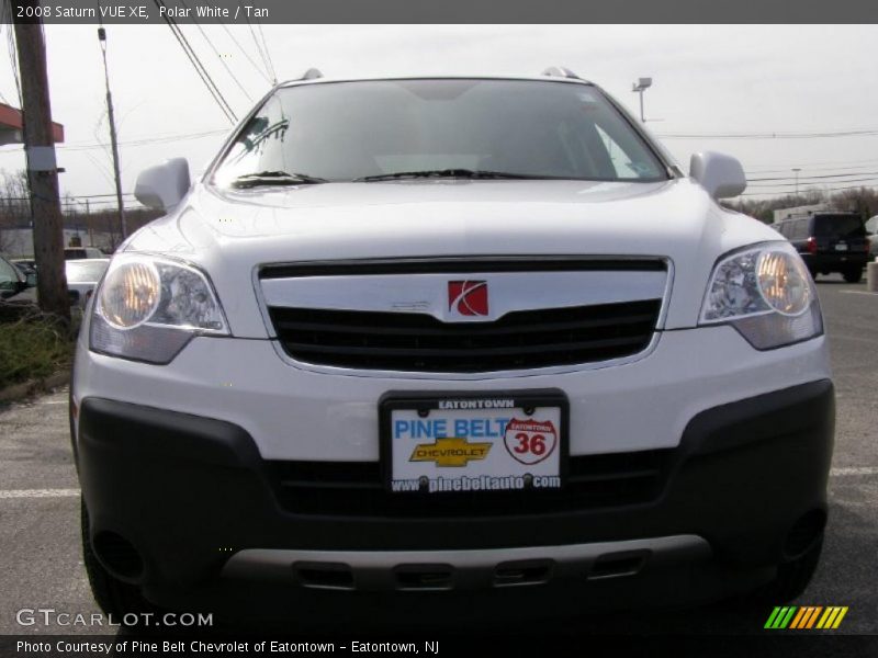 Polar White / Tan 2008 Saturn VUE XE