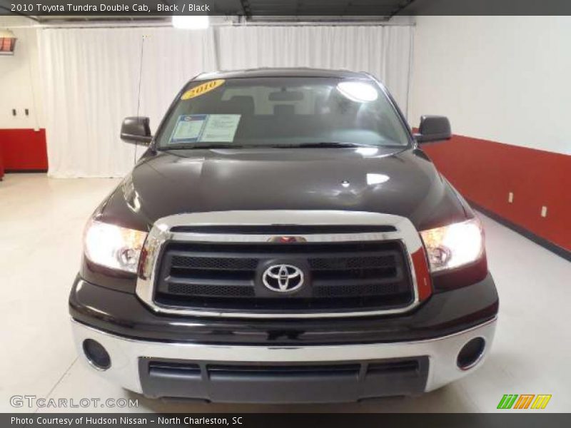 Black / Black 2010 Toyota Tundra Double Cab