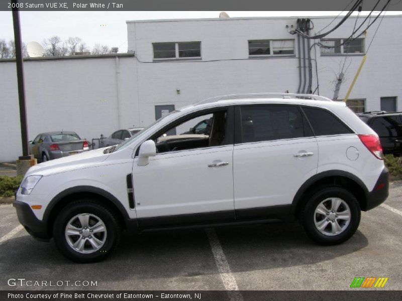 Polar White / Tan 2008 Saturn VUE XE