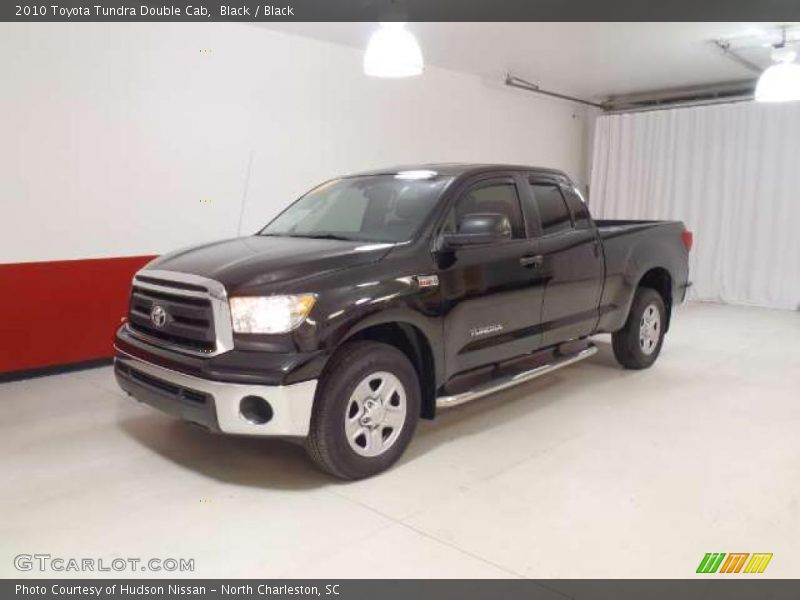 Black / Black 2010 Toyota Tundra Double Cab