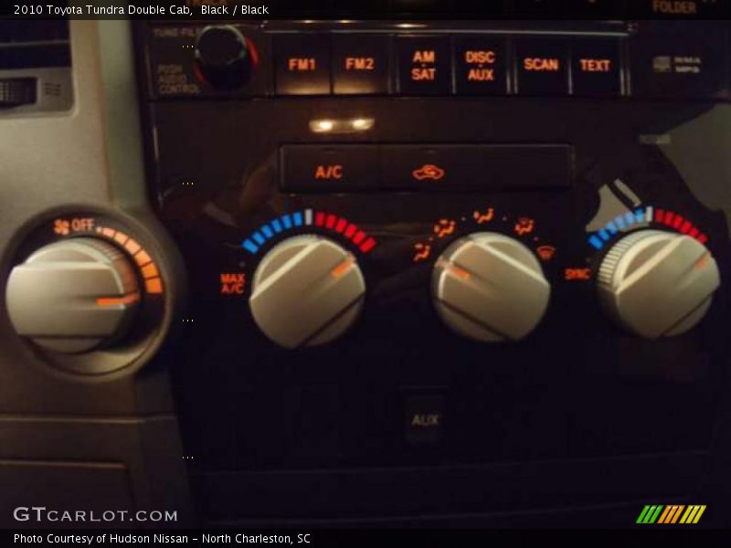 Black / Black 2010 Toyota Tundra Double Cab