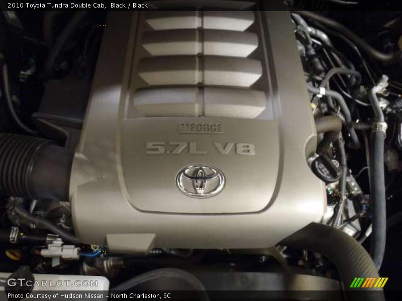 Black / Black 2010 Toyota Tundra Double Cab