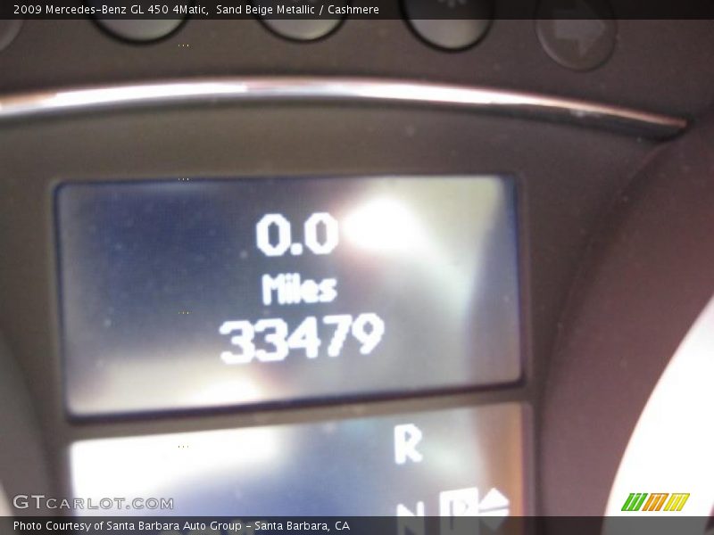 Sand Beige Metallic / Cashmere 2009 Mercedes-Benz GL 450 4Matic