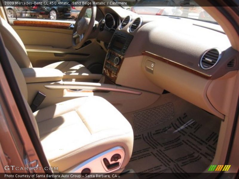 Sand Beige Metallic / Cashmere 2009 Mercedes-Benz GL 450 4Matic