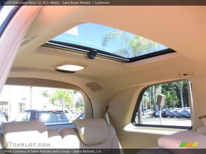 Sand Beige Metallic / Cashmere 2009 Mercedes-Benz GL 450 4Matic
