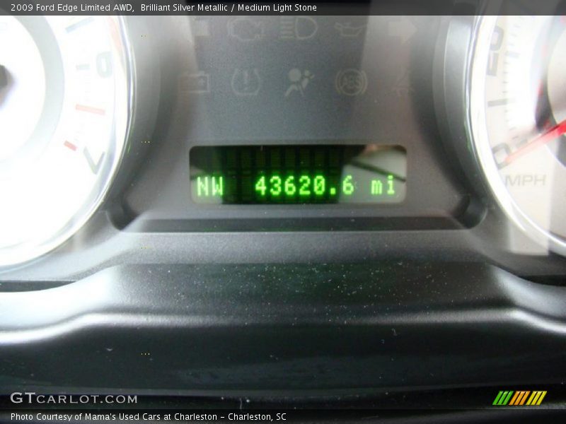 Brilliant Silver Metallic / Medium Light Stone 2009 Ford Edge Limited AWD
