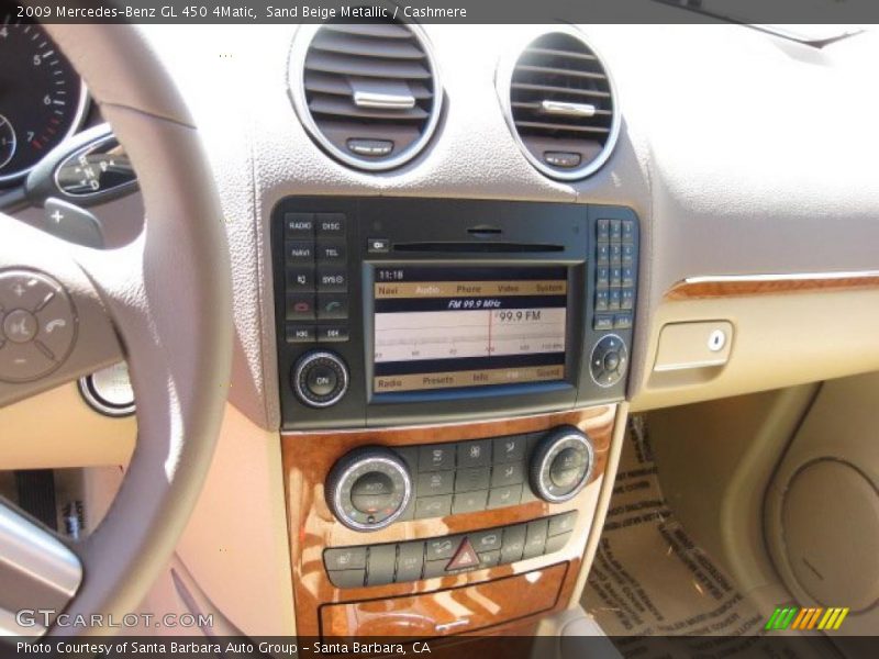 Sand Beige Metallic / Cashmere 2009 Mercedes-Benz GL 450 4Matic
