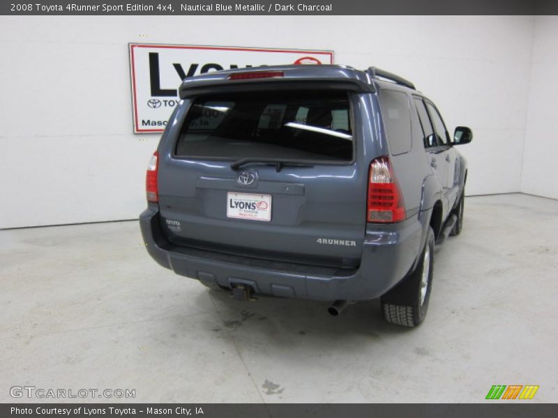 Nautical Blue Metallic / Dark Charcoal 2008 Toyota 4Runner Sport Edition 4x4