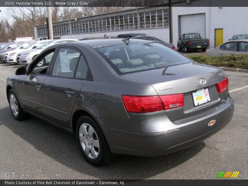 Willow Gray / Gray 2010 Hyundai Sonata GLS