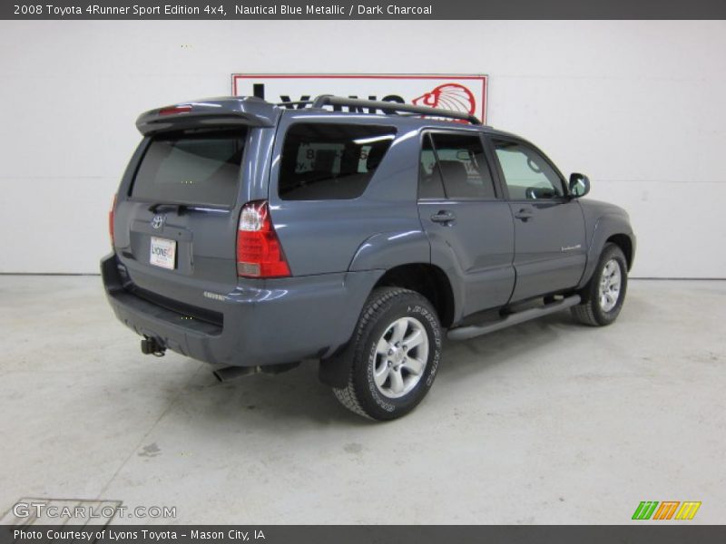 Nautical Blue Metallic / Dark Charcoal 2008 Toyota 4Runner Sport Edition 4x4