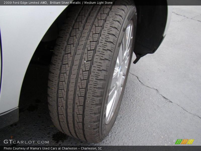 Brilliant Silver Metallic / Medium Light Stone 2009 Ford Edge Limited AWD