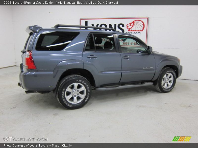 Nautical Blue Metallic / Dark Charcoal 2008 Toyota 4Runner Sport Edition 4x4