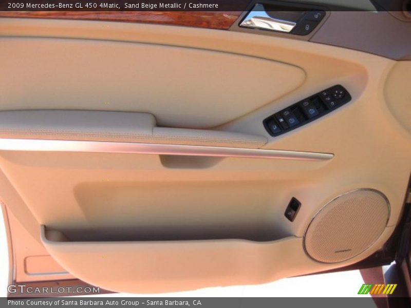 Sand Beige Metallic / Cashmere 2009 Mercedes-Benz GL 450 4Matic