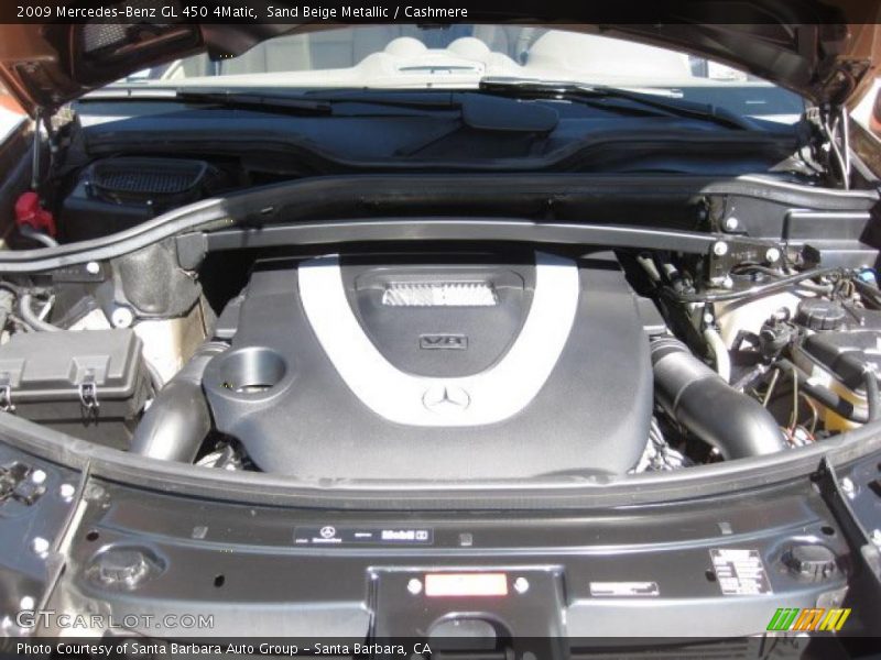 Sand Beige Metallic / Cashmere 2009 Mercedes-Benz GL 450 4Matic