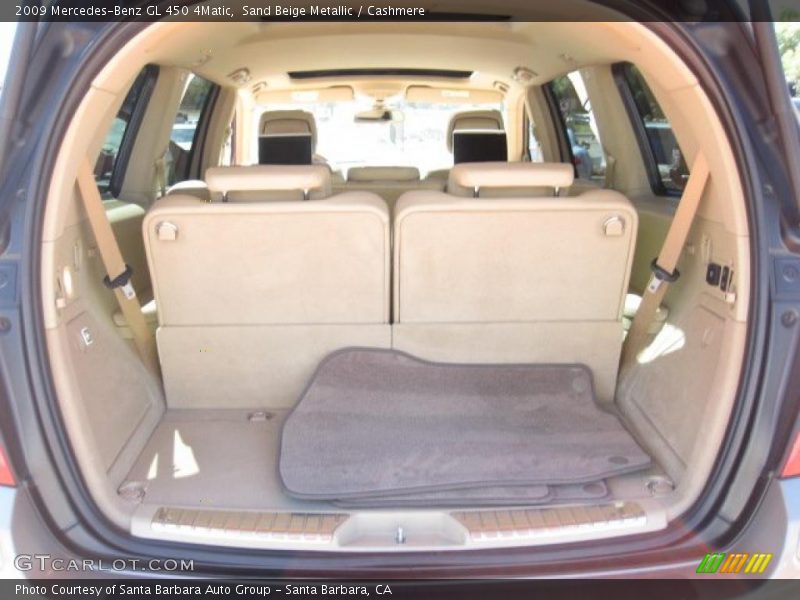 Sand Beige Metallic / Cashmere 2009 Mercedes-Benz GL 450 4Matic