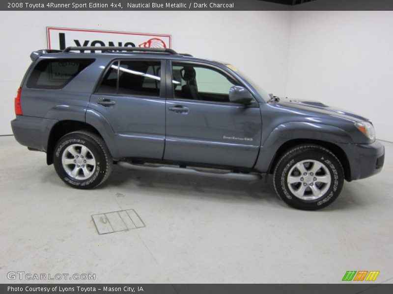 Nautical Blue Metallic / Dark Charcoal 2008 Toyota 4Runner Sport Edition 4x4