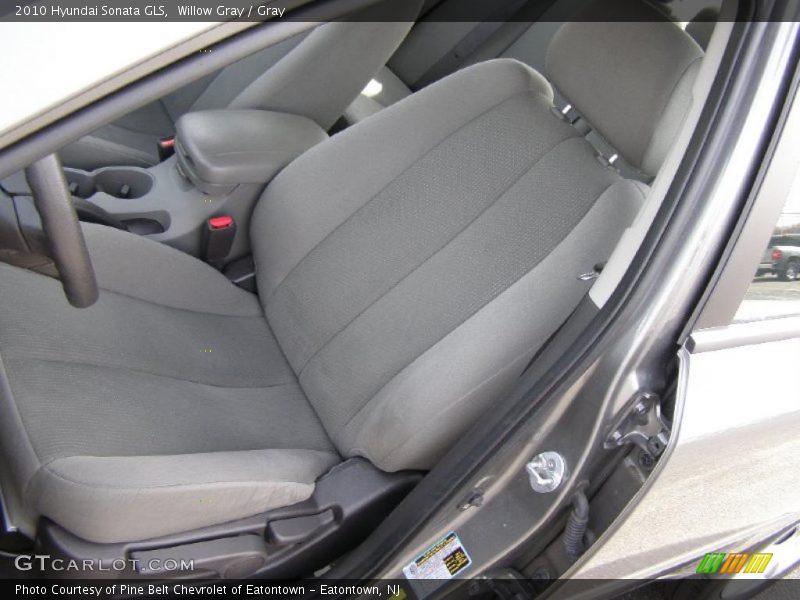 Willow Gray / Gray 2010 Hyundai Sonata GLS