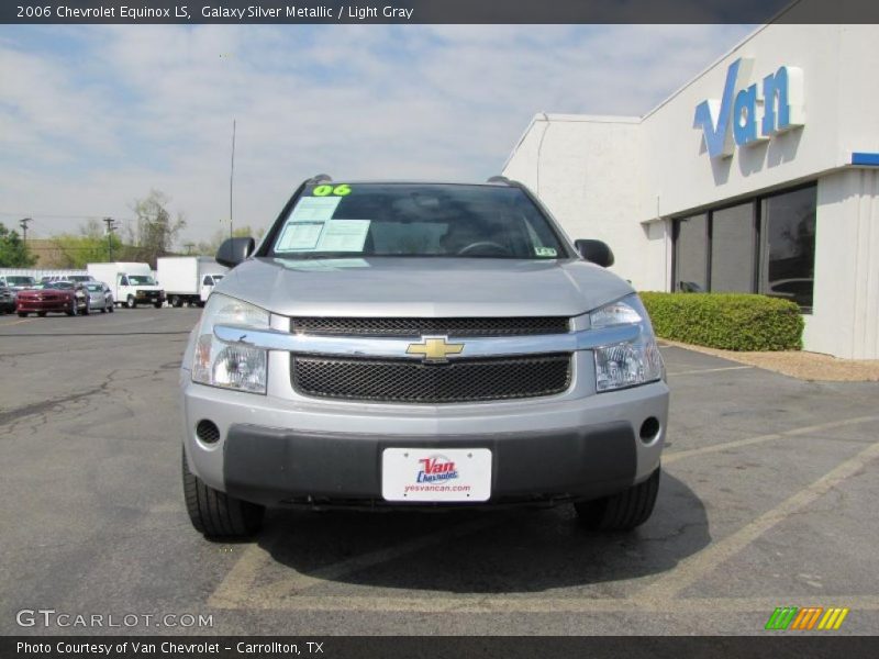 Galaxy Silver Metallic / Light Gray 2006 Chevrolet Equinox LS