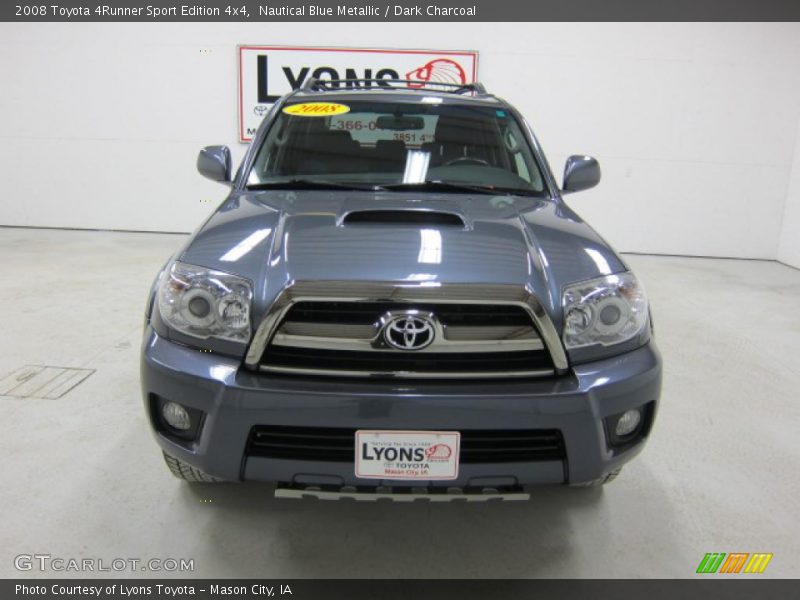 Nautical Blue Metallic / Dark Charcoal 2008 Toyota 4Runner Sport Edition 4x4