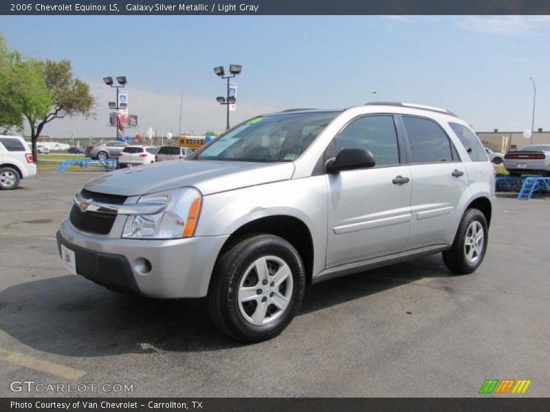 Galaxy Silver Metallic / Light Gray 2006 Chevrolet Equinox LS