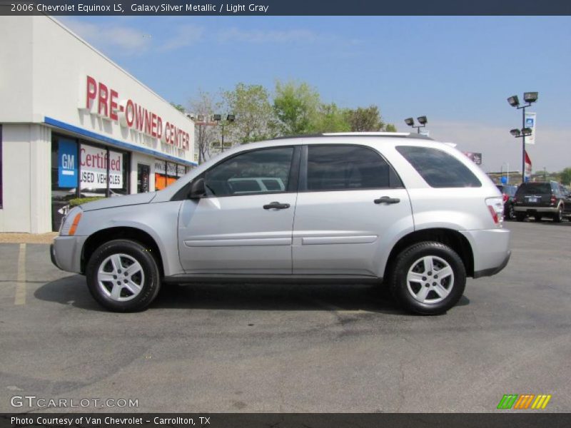 Galaxy Silver Metallic / Light Gray 2006 Chevrolet Equinox LS