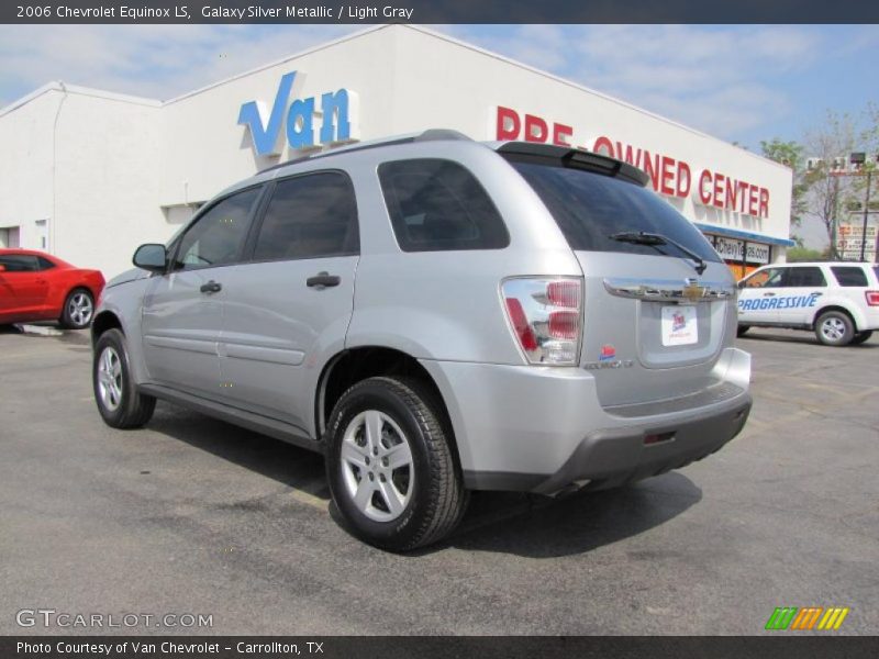 Galaxy Silver Metallic / Light Gray 2006 Chevrolet Equinox LS