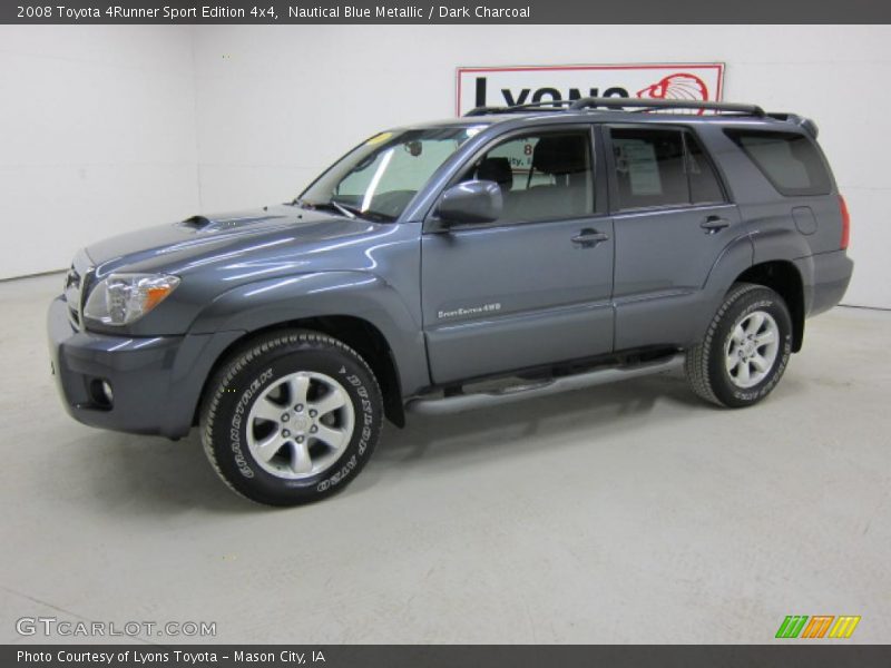 Nautical Blue Metallic / Dark Charcoal 2008 Toyota 4Runner Sport Edition 4x4
