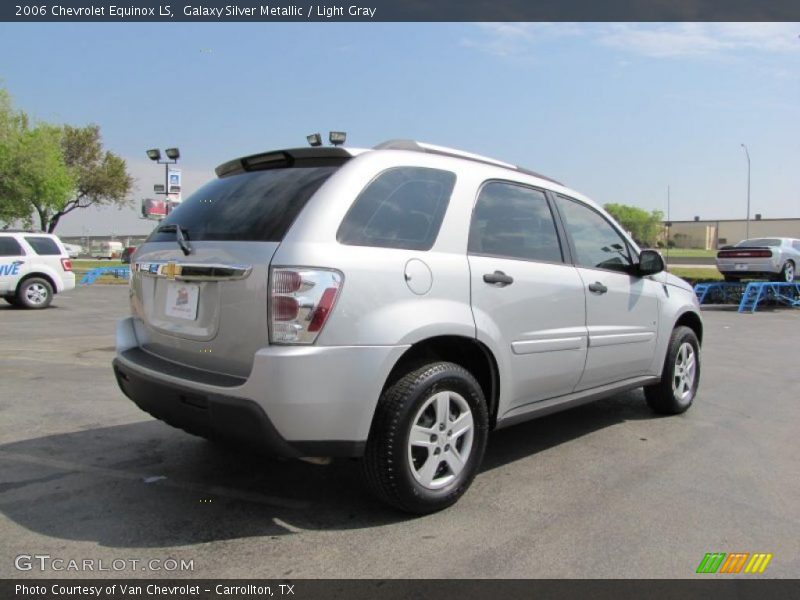 Galaxy Silver Metallic / Light Gray 2006 Chevrolet Equinox LS