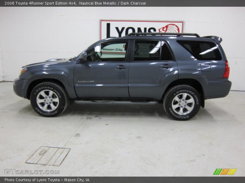 Nautical Blue Metallic / Dark Charcoal 2008 Toyota 4Runner Sport Edition 4x4