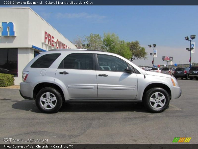 Galaxy Silver Metallic / Light Gray 2006 Chevrolet Equinox LS