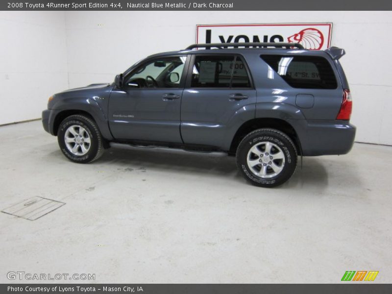 Nautical Blue Metallic / Dark Charcoal 2008 Toyota 4Runner Sport Edition 4x4