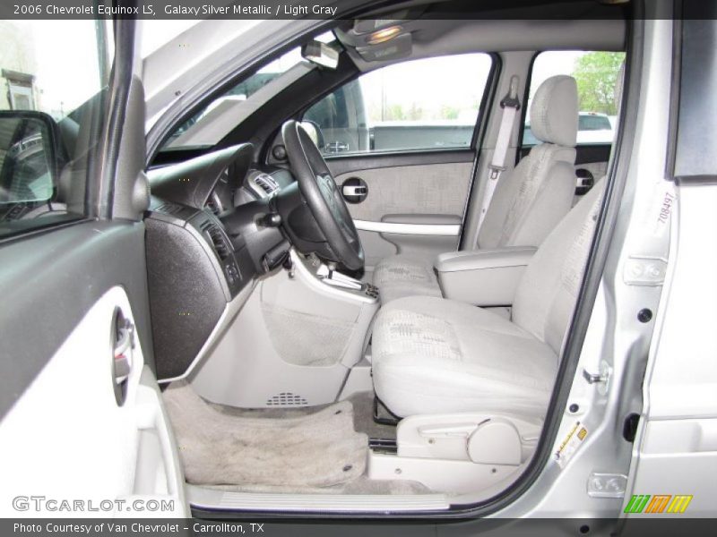 Galaxy Silver Metallic / Light Gray 2006 Chevrolet Equinox LS