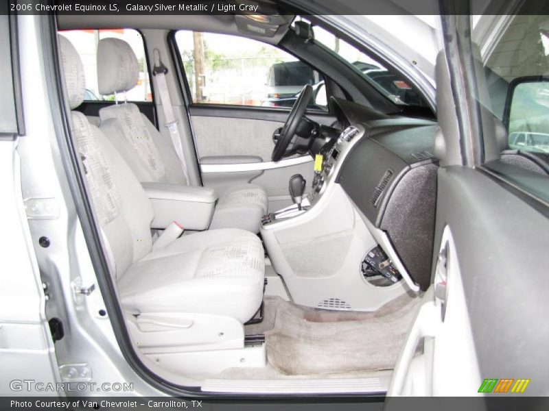 Galaxy Silver Metallic / Light Gray 2006 Chevrolet Equinox LS