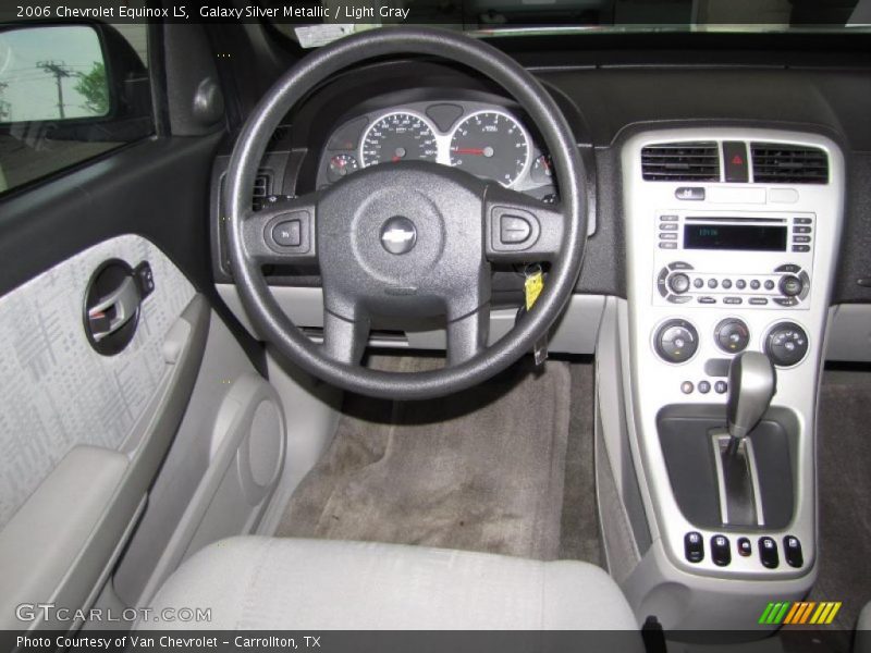 Galaxy Silver Metallic / Light Gray 2006 Chevrolet Equinox LS