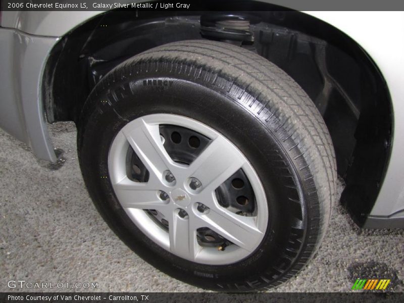 Galaxy Silver Metallic / Light Gray 2006 Chevrolet Equinox LS