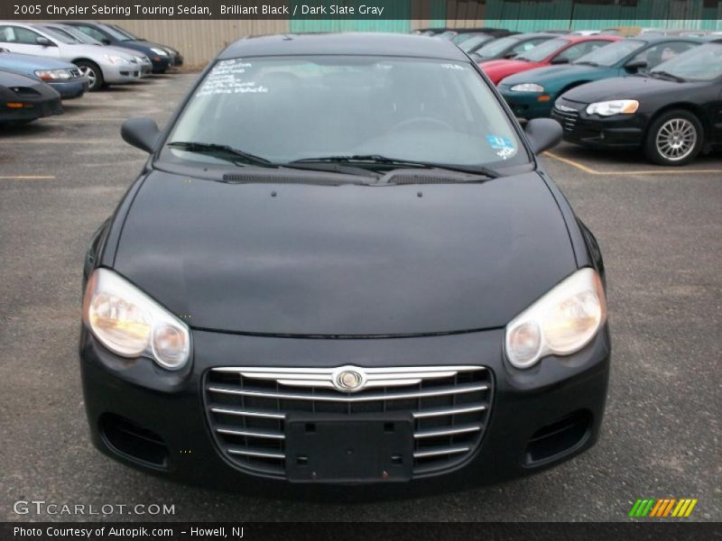 Brilliant Black / Dark Slate Gray 2005 Chrysler Sebring Touring Sedan