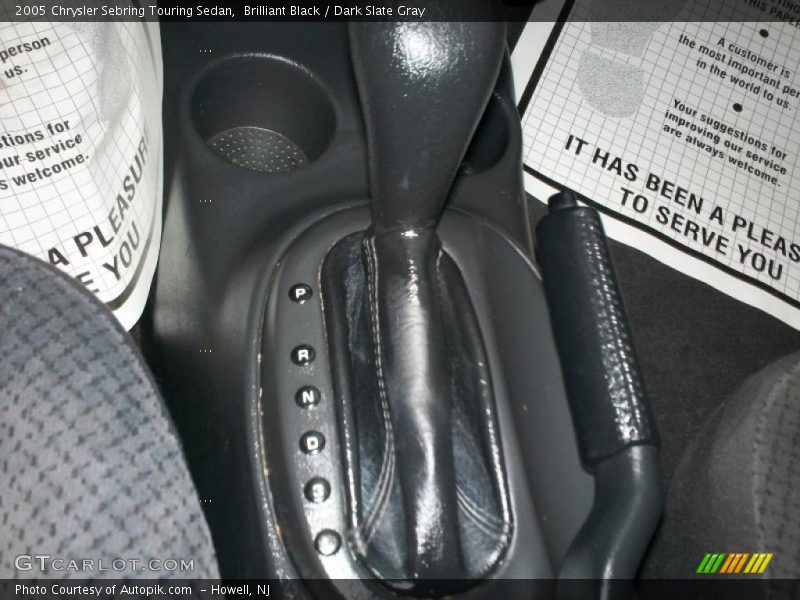  2005 Sebring Touring Sedan 4 Speed Automatic Shifter