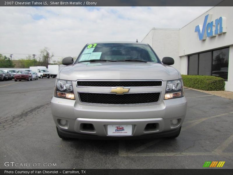 Silver Birch Metallic / Ebony 2007 Chevrolet Tahoe LS