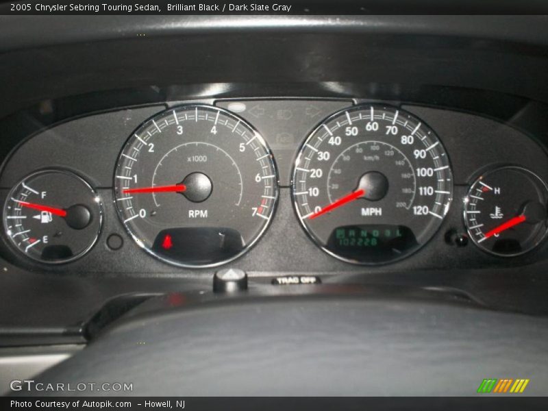  2005 Sebring Touring Sedan Touring Sedan Gauges