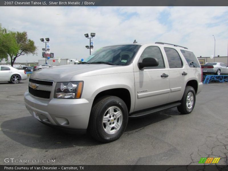 Silver Birch Metallic / Ebony 2007 Chevrolet Tahoe LS