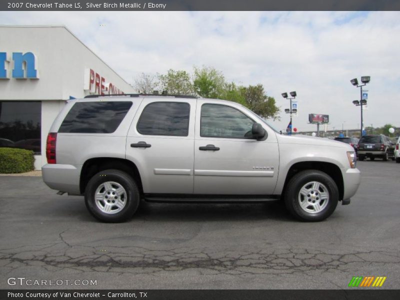 Silver Birch Metallic / Ebony 2007 Chevrolet Tahoe LS